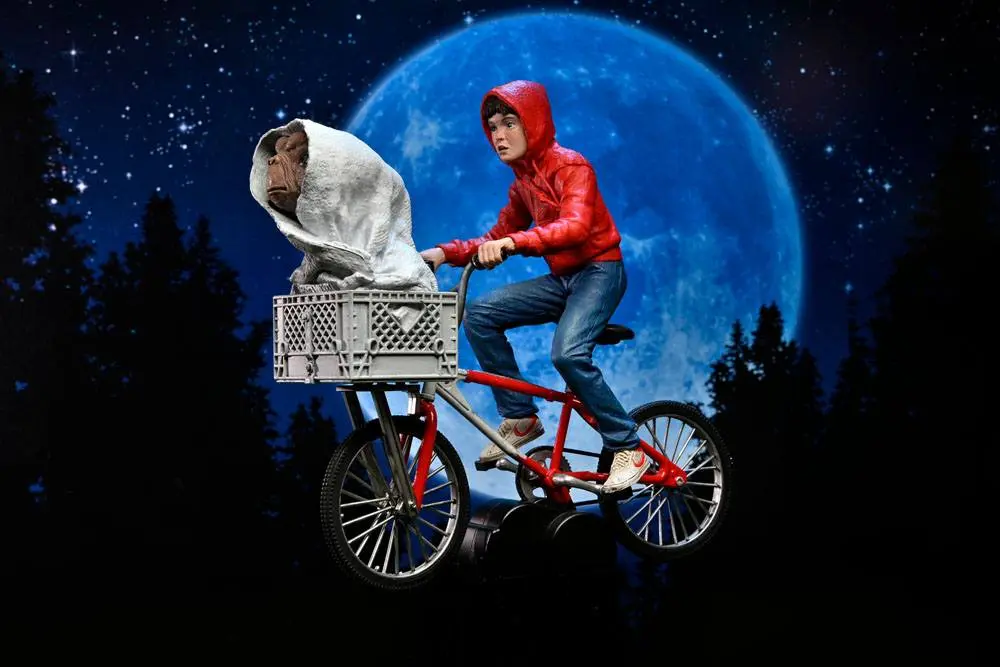 E.T. the Extra-Terrestrial Action Figur Elliott & E.T. on Bicycle 13 cm termékfotó