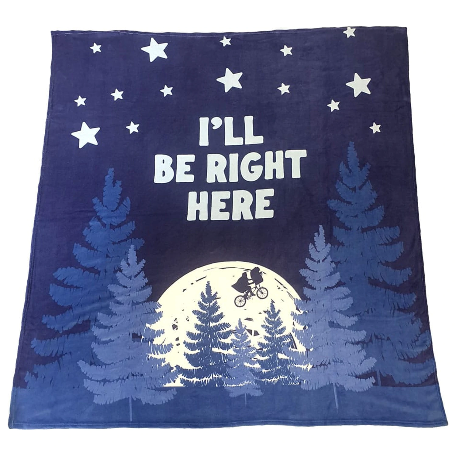 E.T. the Extra-Terrestrial gemütliche Decke Portal I´ll be right here 180 x 200 cm Produktfoto