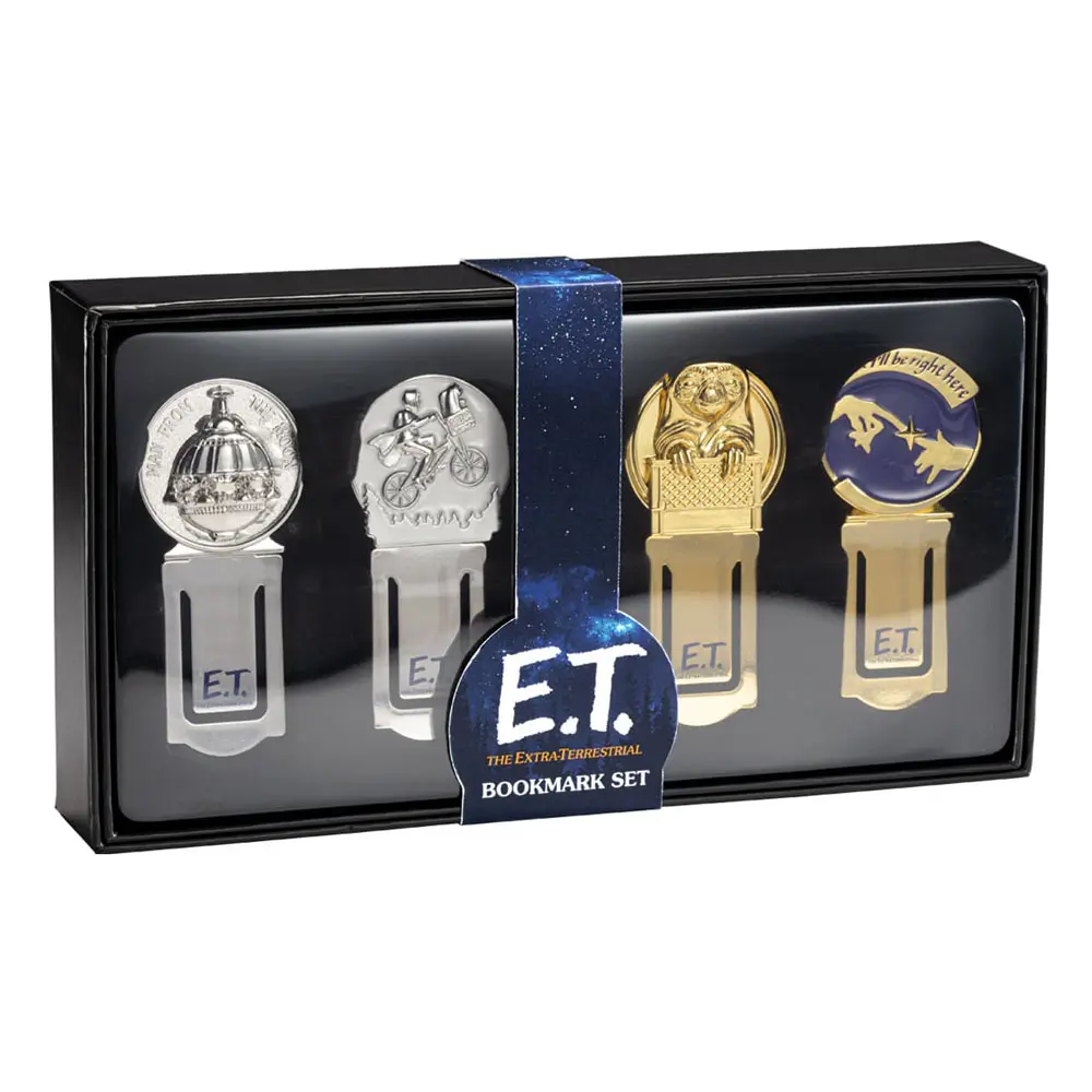 E.T. - Der Außerirdische Lesezeichen 4er-Set Movie Scenes Produktfoto