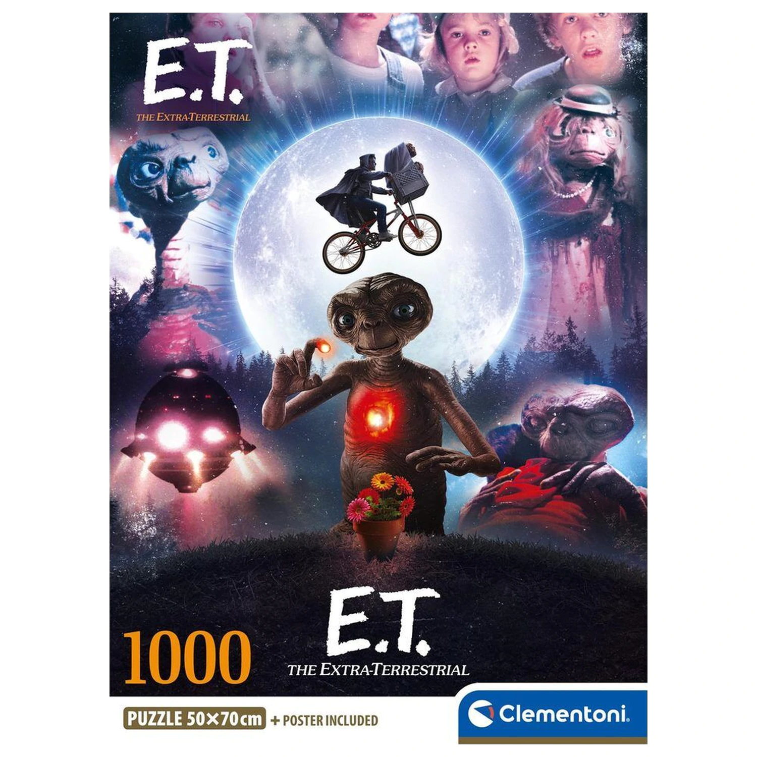E.T. the Extra-Terrestrial Puzzle 1000 Teile Produktfoto