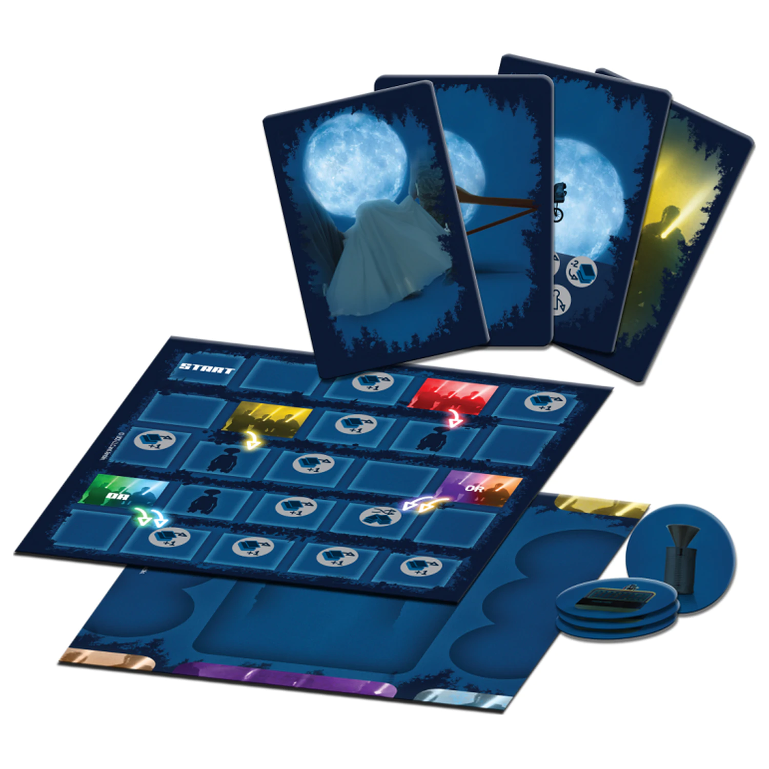 E.T. the Extra-Terrestrial Shuffle Kartenspiele Produktfoto