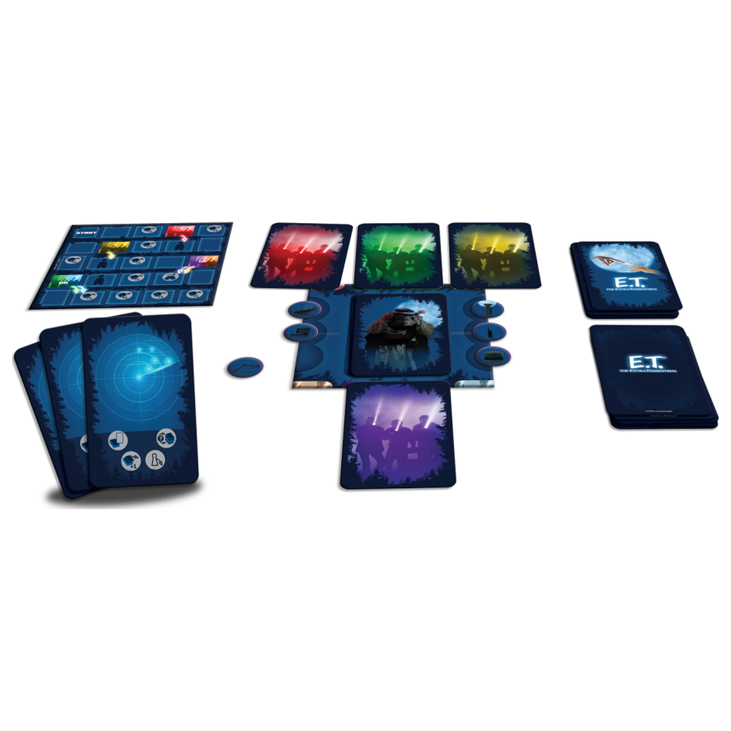 E.T. the Extra-Terrestrial Shuffle Kartenspiele Produktfoto