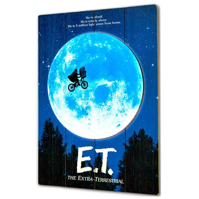 E.T. the Extra-Terrestrial WoodArts 3D Holzwandkunst The Extra-Terrestrial 30 x 40 cm Produktfoto
