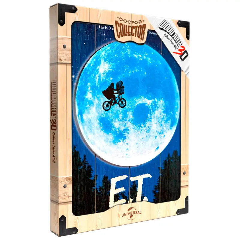 E.T. the Extra-Terrestrial WoodArts 3D Holzwandkunst The Extra-Terrestrial 30 x 40 cm Produktfoto