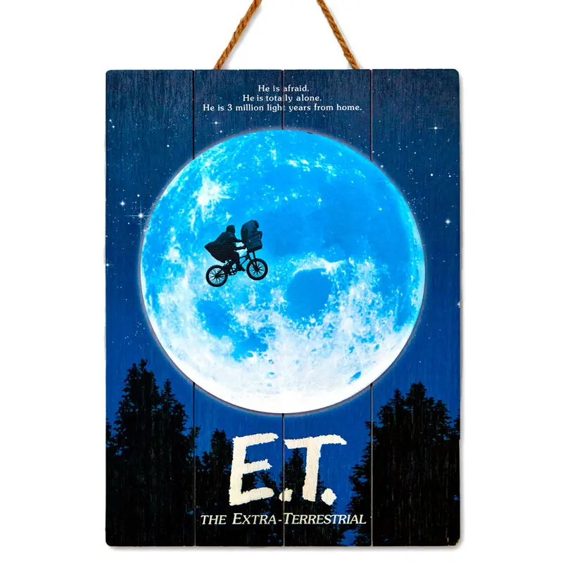 E.T. the Extra-Terrestrial WoodArts 3D Holzwandkunst The Extra-Terrestrial 30 x 40 cm Produktfoto