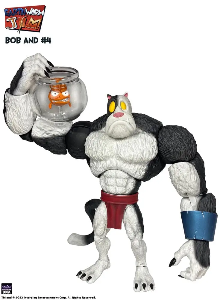 Earthworm Jim Actionfigur Wave 1: Bob the Killer Goldfish &amp; #4 15 cm Produktfoto