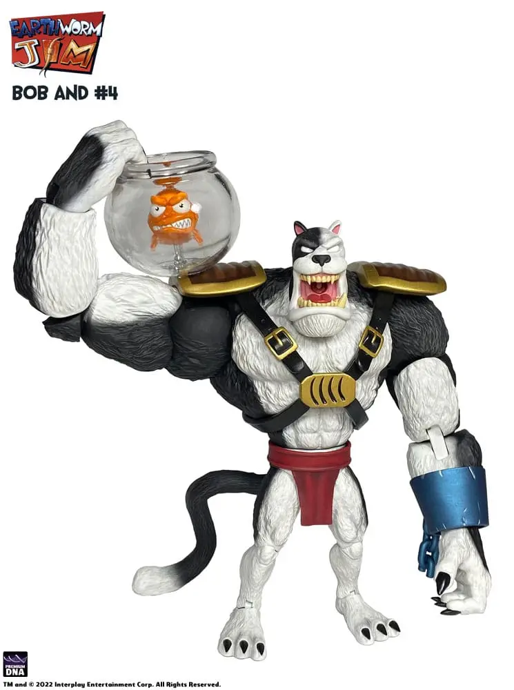 Earthworm Jim Actionfigur Wave 1: Bob the Killer Goldfish &amp; #4 15 cm Produktfoto