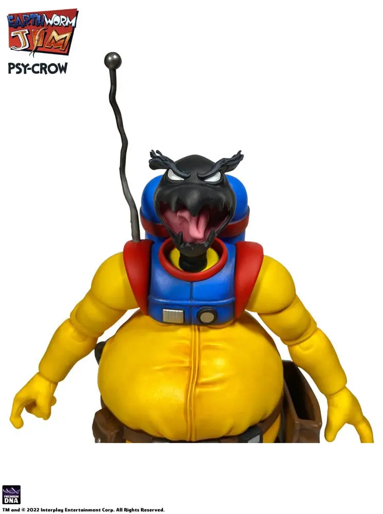 Earthworm Jim Actionfigur Wave 1: Psy-Crow 15 cm Produktfoto