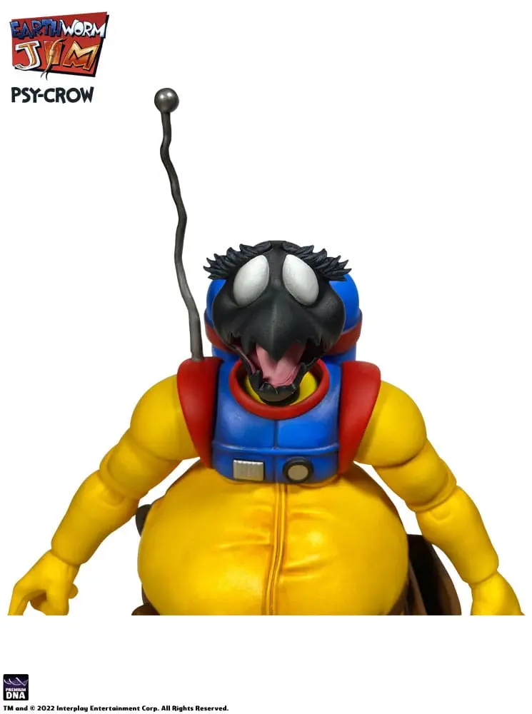 Earthworm Jim Actionfigur Wave 1: Psy-Crow 15 cm Produktfoto