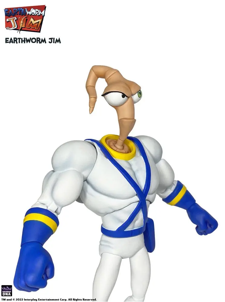 Earthworm Jim Zubehör-Set Wave 1: Worm Body & Jim Heads Accessory Pack termékfotó