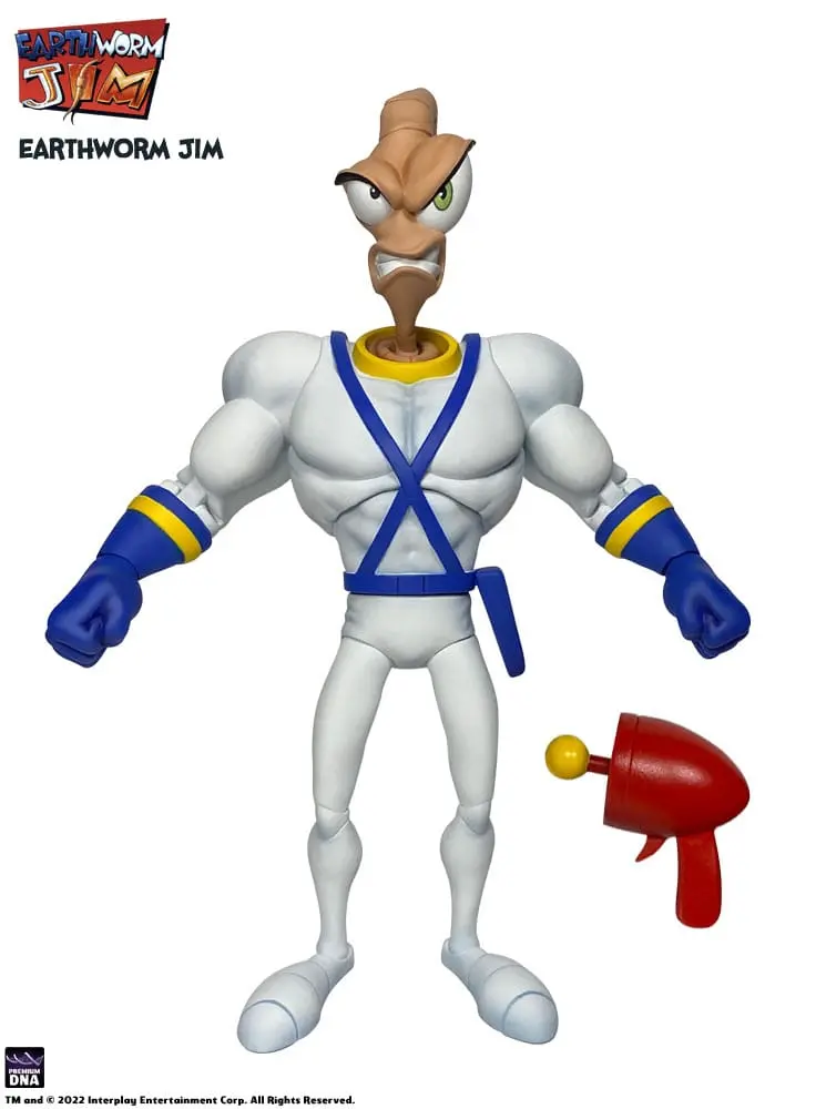 Earthworm Jim Zubehör-Set Wave 1: Worm Body & Jim Heads Accessory Pack termékfotó