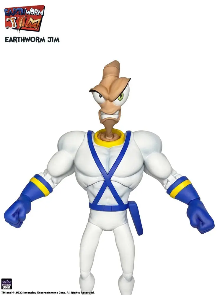 Earthworm Jim Zubehör-Set Wave 1: Worm Body & Jim Heads Accessory Pack termékfotó