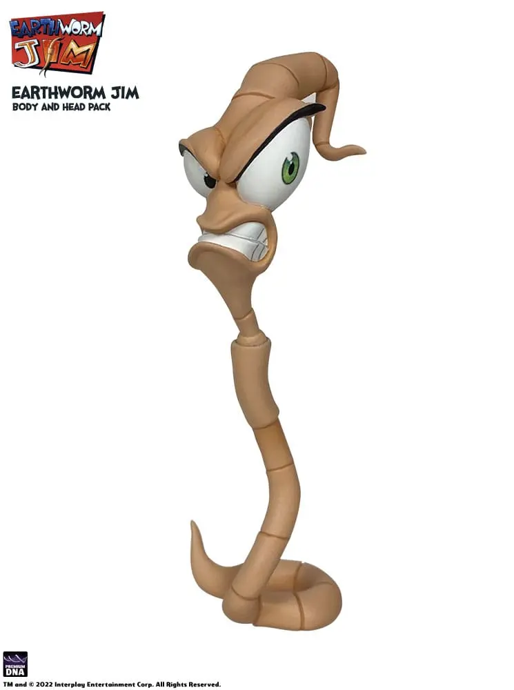 Earthworm Jim Zubehör-Set Wave 1: Worm Body & Jim Heads Accessory Pack termékfotó