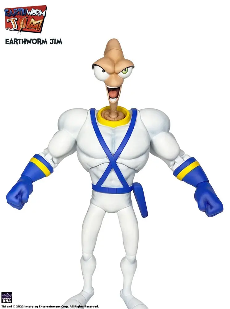 Earthworm Jim Zubehör-Set Wave 1: Worm Body & Jim Heads Accessory Pack termékfotó