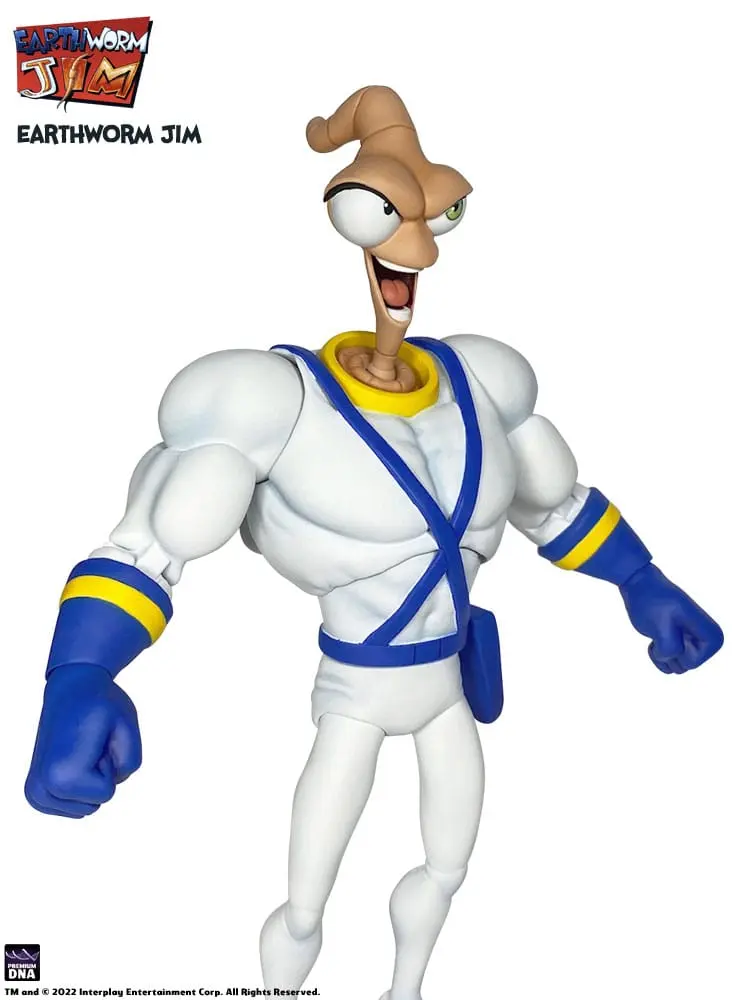 Earthworm Jim Zubehör-Set Wave 1: Worm Body & Jim Heads Accessory Pack termékfotó