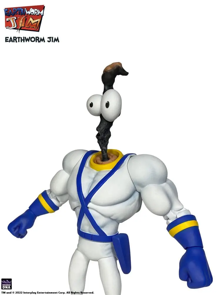 Earthworm Jim Zubehör-Set Wave 1: Worm Body & Jim Heads Accessory Pack termékfotó