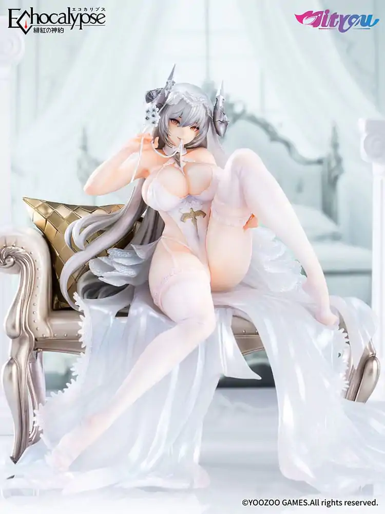 Echocalypse PVC Statue 1/7 Lilith Pure White Pledge Ver. 21 cm Produktfoto