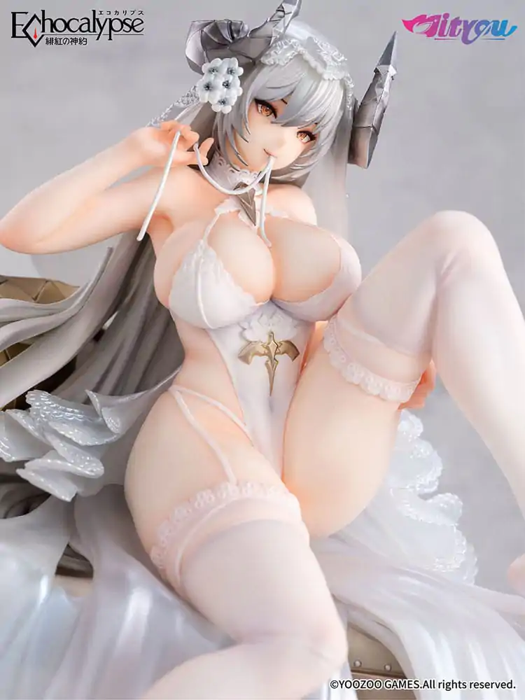 Echocalypse PVC Statue 1/7 Lilith Pure White Pledge Ver. 21 cm Produktfoto