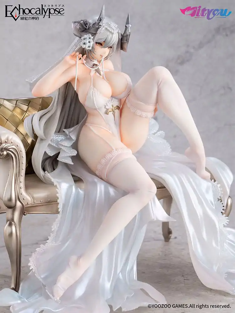 Echocalypse PVC Statue 1/7 Lilith Pure White Pledge Ver. 21 cm Produktfoto