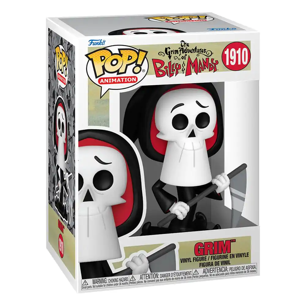 The Grim Adventure of Billy & Mandy Funko POP! TV Vinyl Figur Grim 9 cm Produktfoto