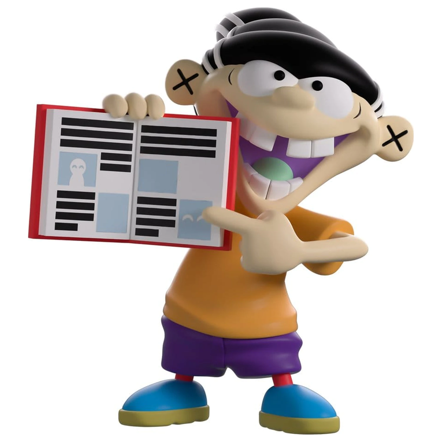 Ed, Edd n Eddy Vinyl Figur Edd 11 cm Produktfoto