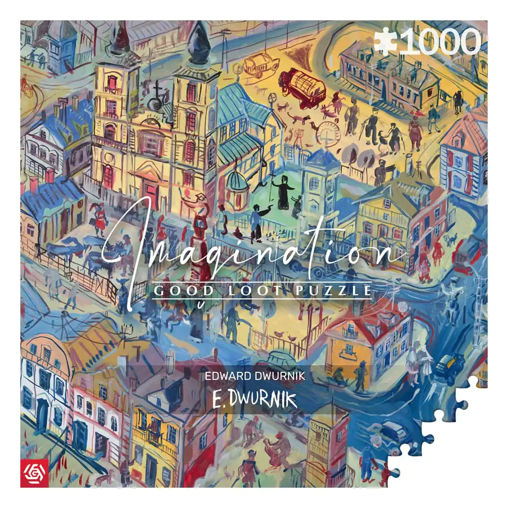 Edward Dwurnik Imagination Puzzle Radzymin (1000 Teile) termékfotó