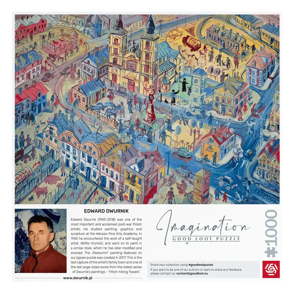 Edward Dwurnik Imagination Puzzle Radzymin (1000 Teile) termékfotó