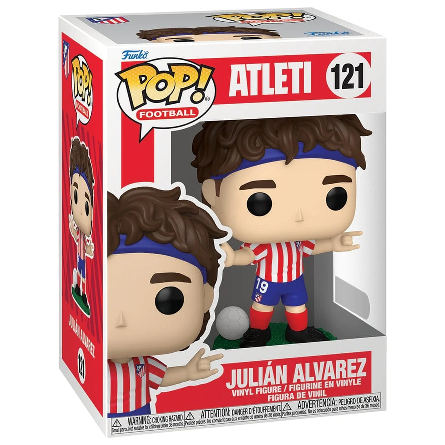 EFL Funko POP! MLS Vinylfigur Atletico Madrid - Julian Alvarez 9 cm Produktfoto