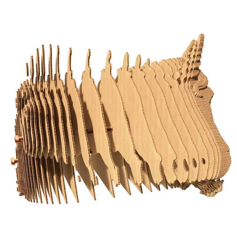 Unicorn Kartonisches 3D-Puzzle 65 teile Produktfoto