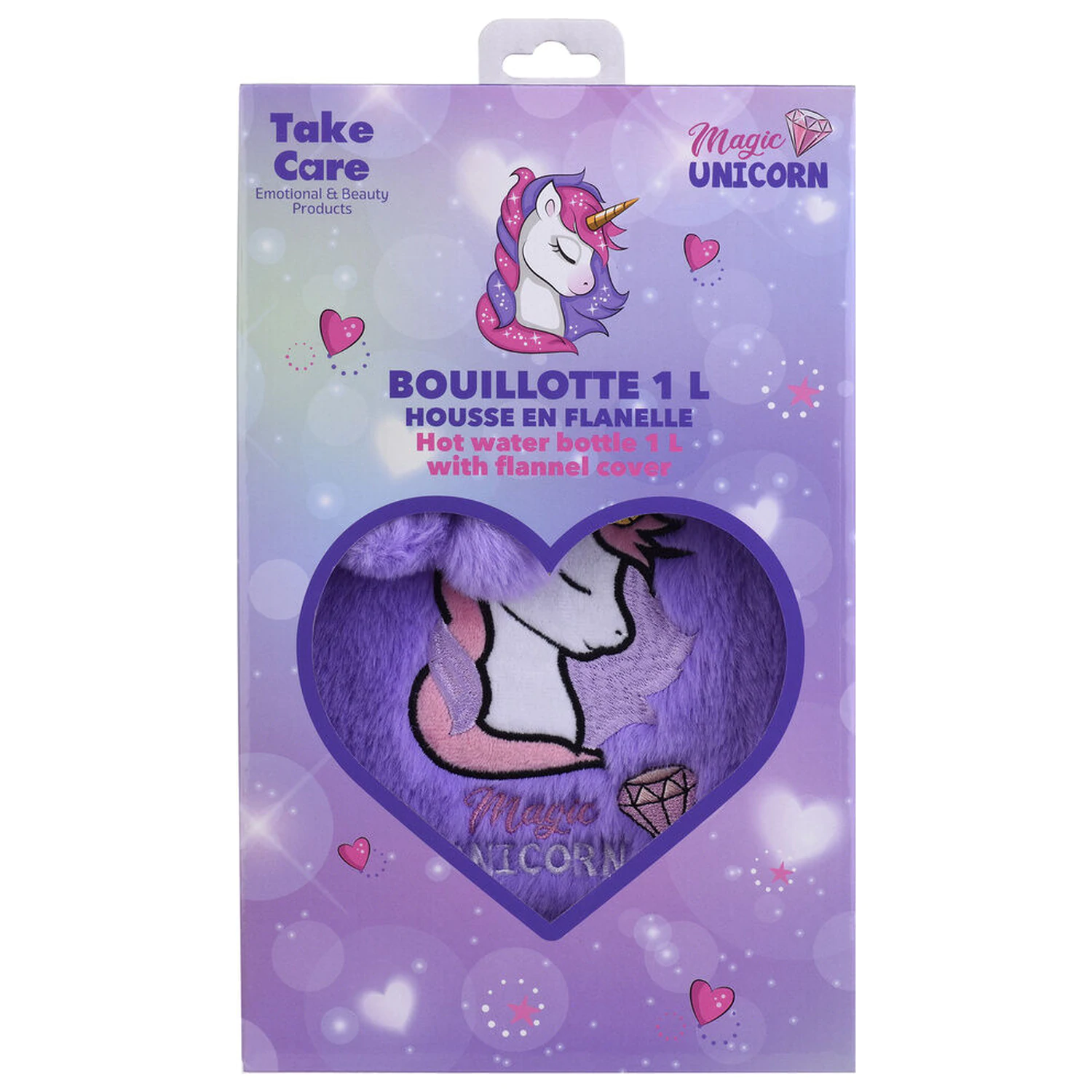 Unicorn Wärmflasche 1l Produktfoto
