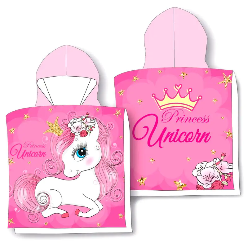 Unicorn Baumwolle Poncho Handtuch termékfotó