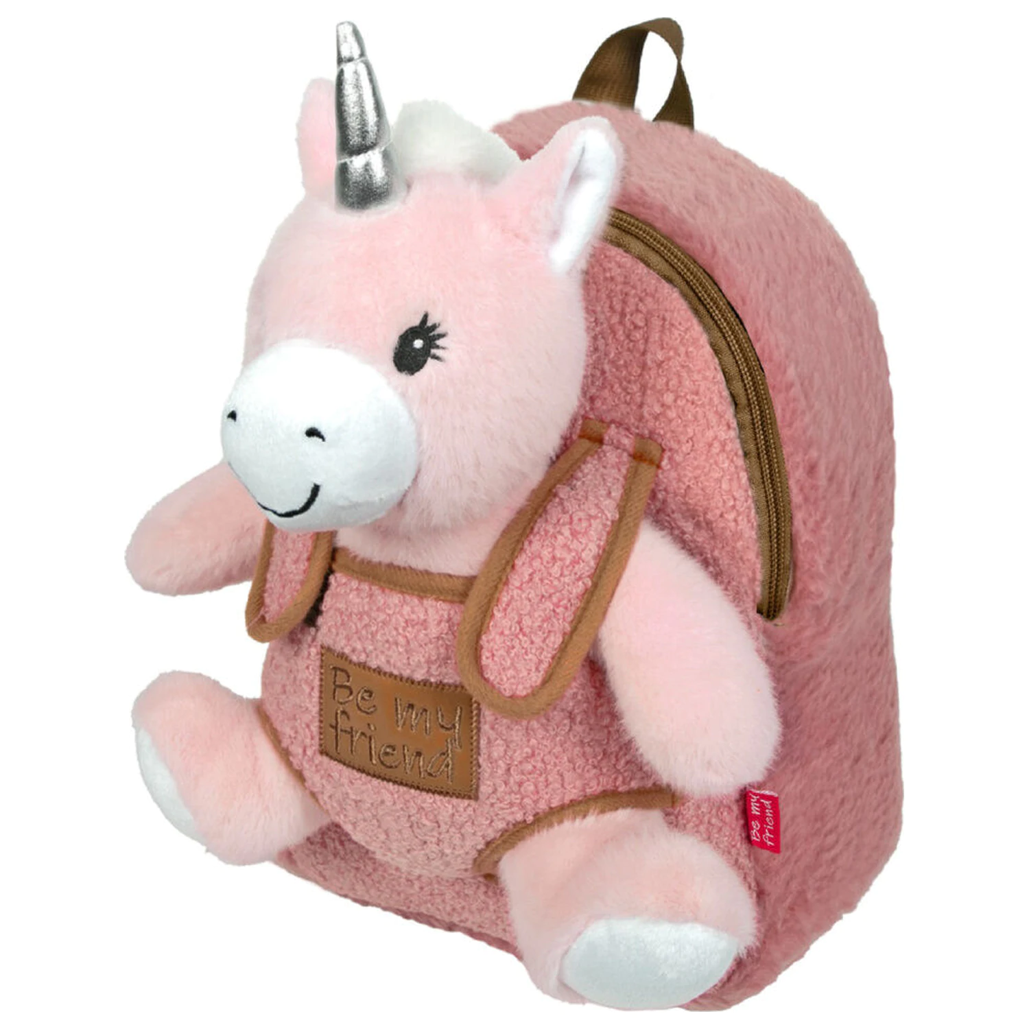 Einhorn Plüschtier + Rucksack 27cm Produktfoto