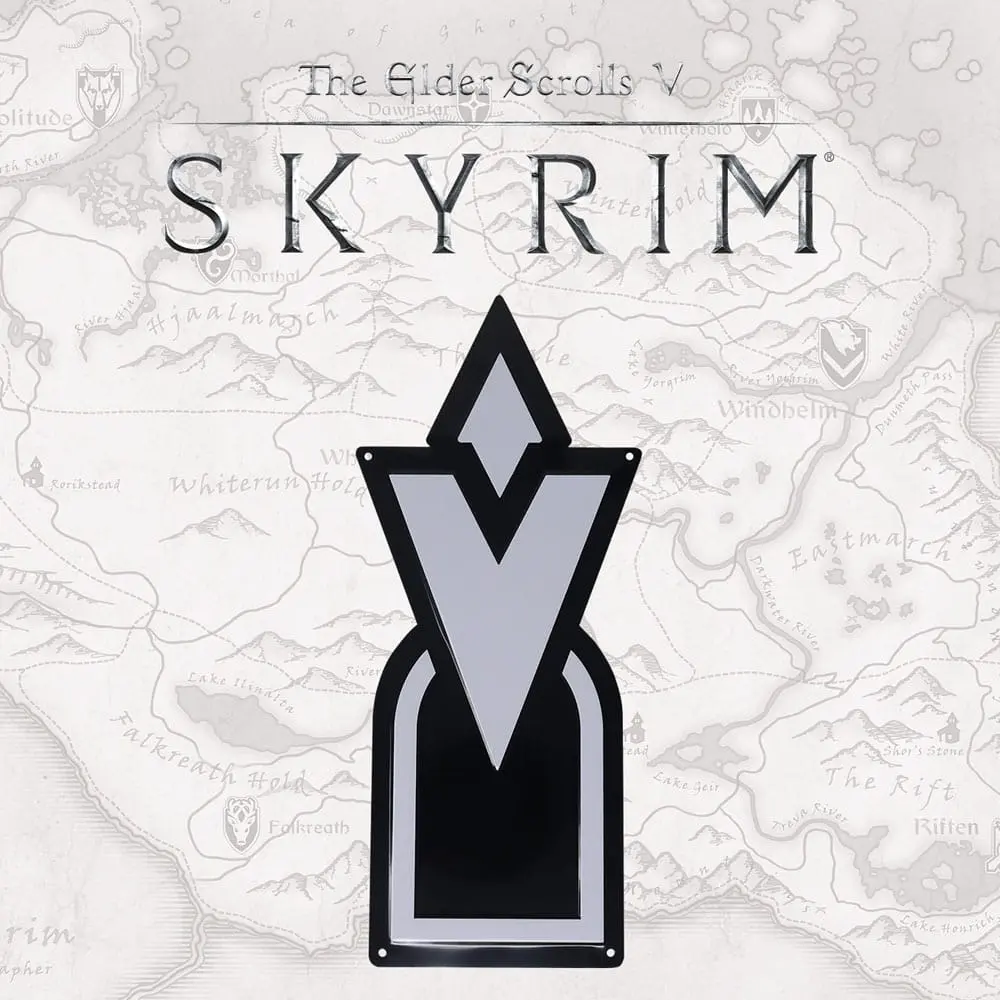 Elder Scrolls Skyrim Blechschild Skyrim Quest Marker termékfotó