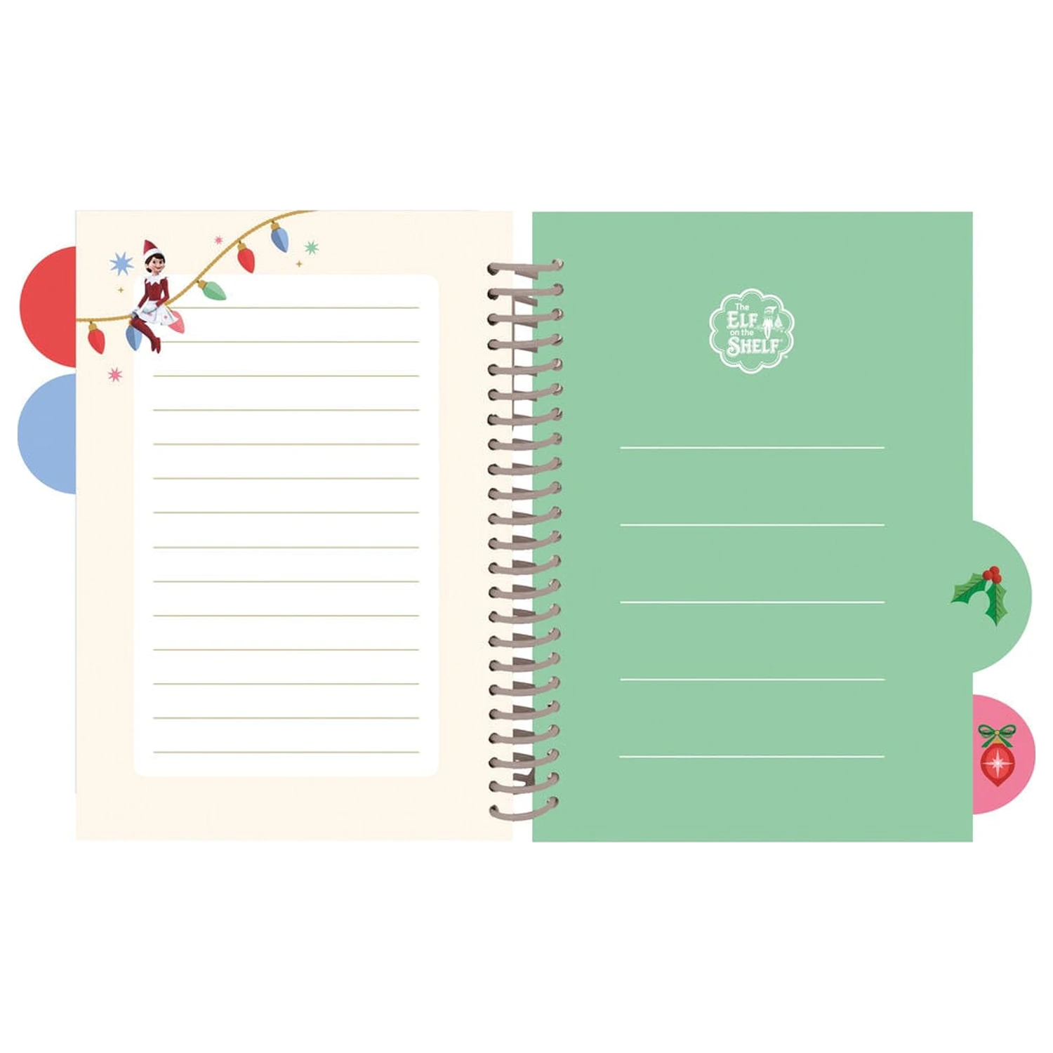 Elf On the Shelf A5 Notizbuch Produktfoto