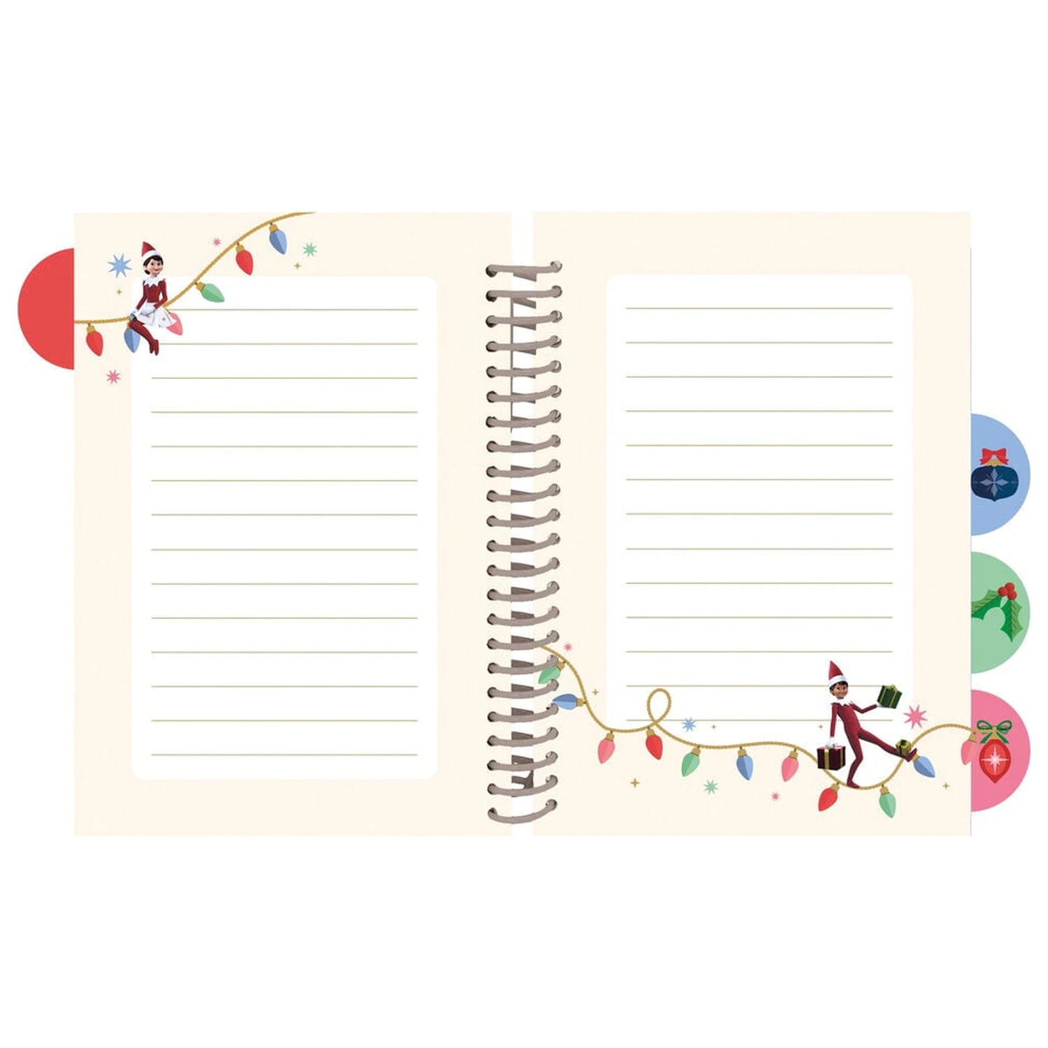 Elf On the Shelf A5 Notizbuch Produktfoto