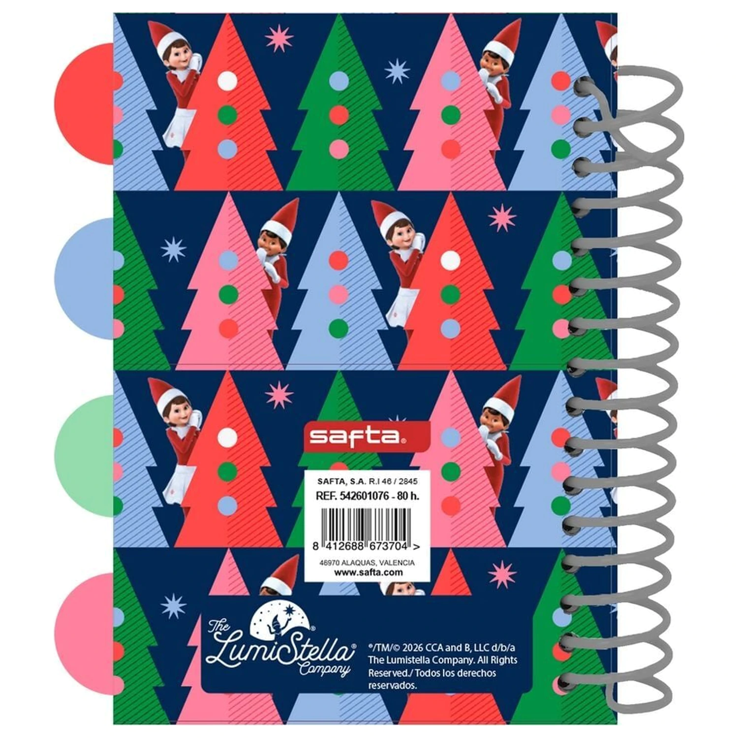 Elf On the Shelf Stage A6 Notizblock Produktfoto