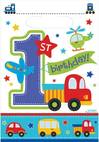 First Birthday Geschenkbeutel 8 St. Produktfoto