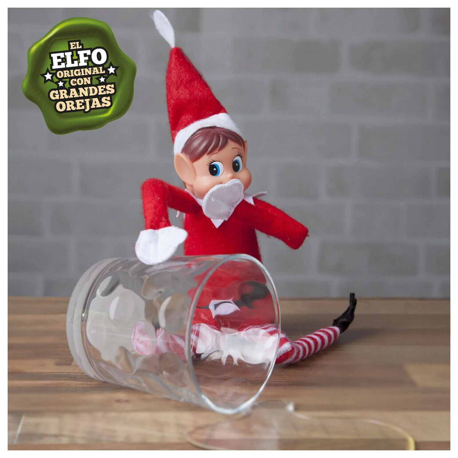 Elves Behavin' Badly Elvie Querstange Elfa Puppe 30cm Produktfoto