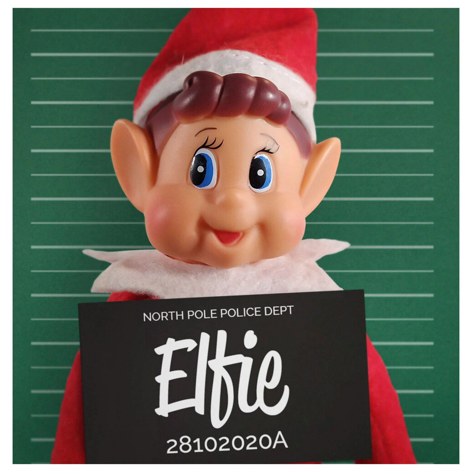 Elves Behavin' Badly Elvie Querstange Elfo Puppe 30cm Produktfoto