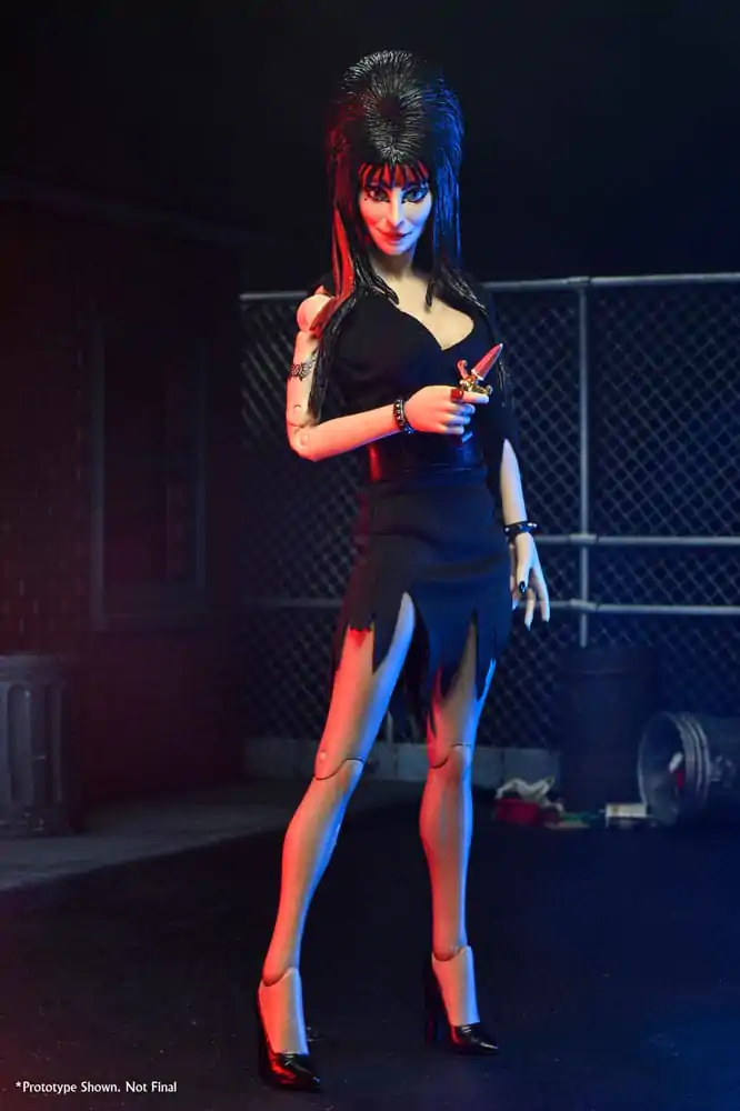 Elvira: Mistress of the Dark Bekleidete Action Figur Commando Elvira 20 cm Produktfoto