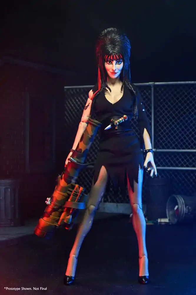 Elvira: Mistress of the Dark Bekleidete Action Figur Commando Elvira 20 cm Produktfoto