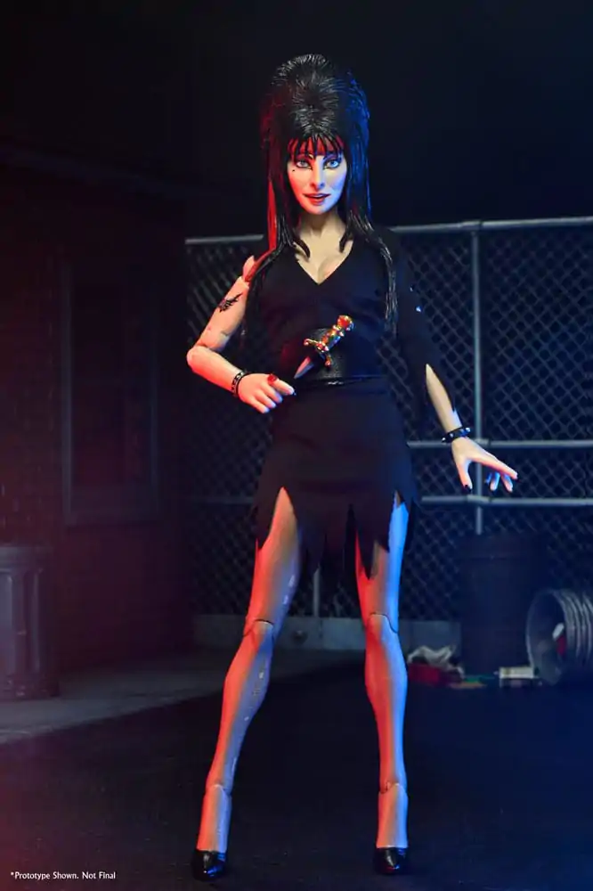 Elvira: Mistress of the Dark Bekleidete Action Figur Commando Elvira 20 cm Produktfoto