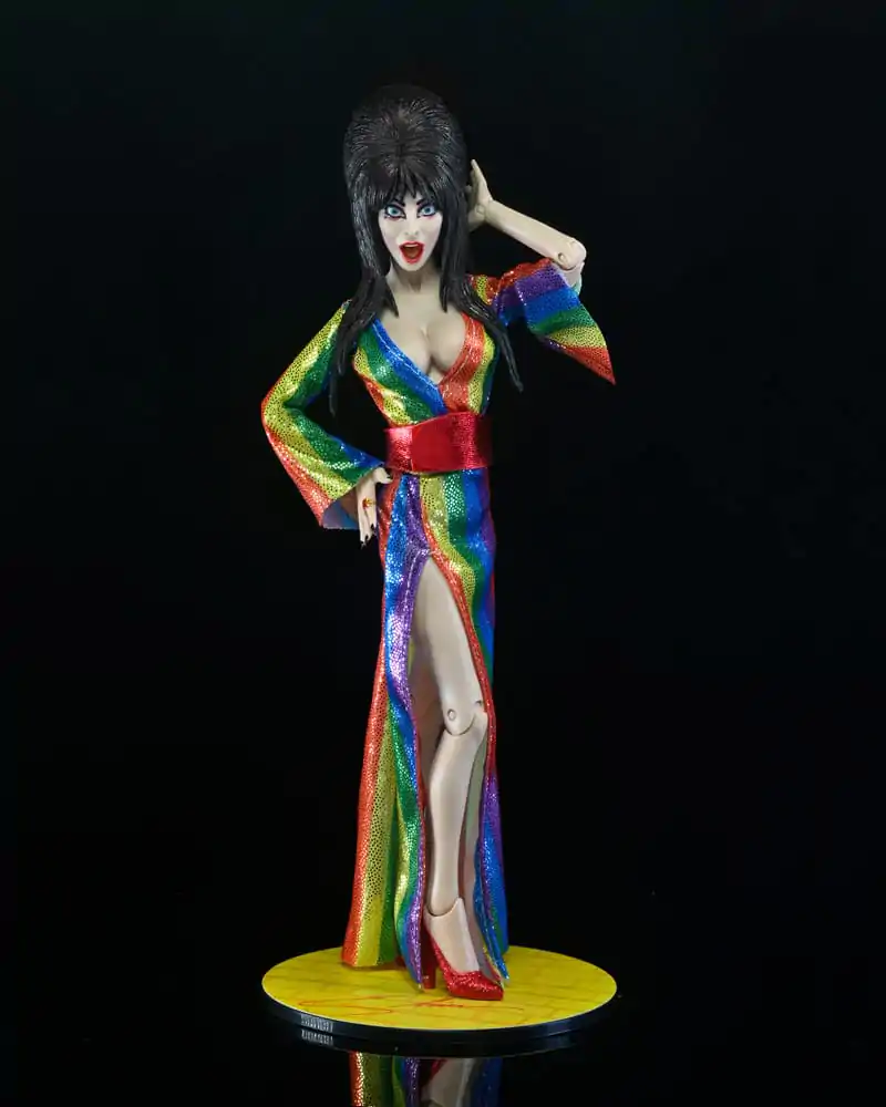 Elvira, Mistress of the Dark Clothed Actionfigur Over the Rainbow Elvira 20 cm termékfotó