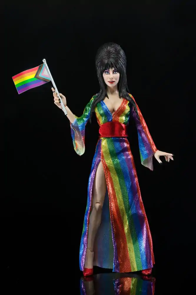 Elvira, Mistress of the Dark Clothed Actionfigur Over the Rainbow Elvira 20 cm termékfotó