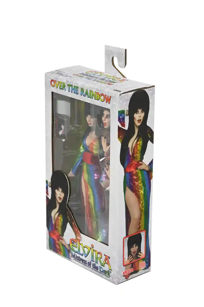 Elvira, Mistress of the Dark Clothed Actionfigur Over the Rainbow Elvira 20 cm termékfotó