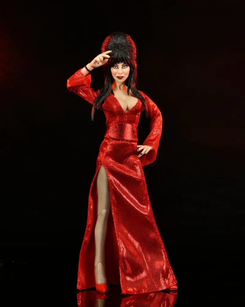 Elvira, Mistress of the Dark Clothed Actionfigur Red, Fright, and Boo 20 cm termékfotó