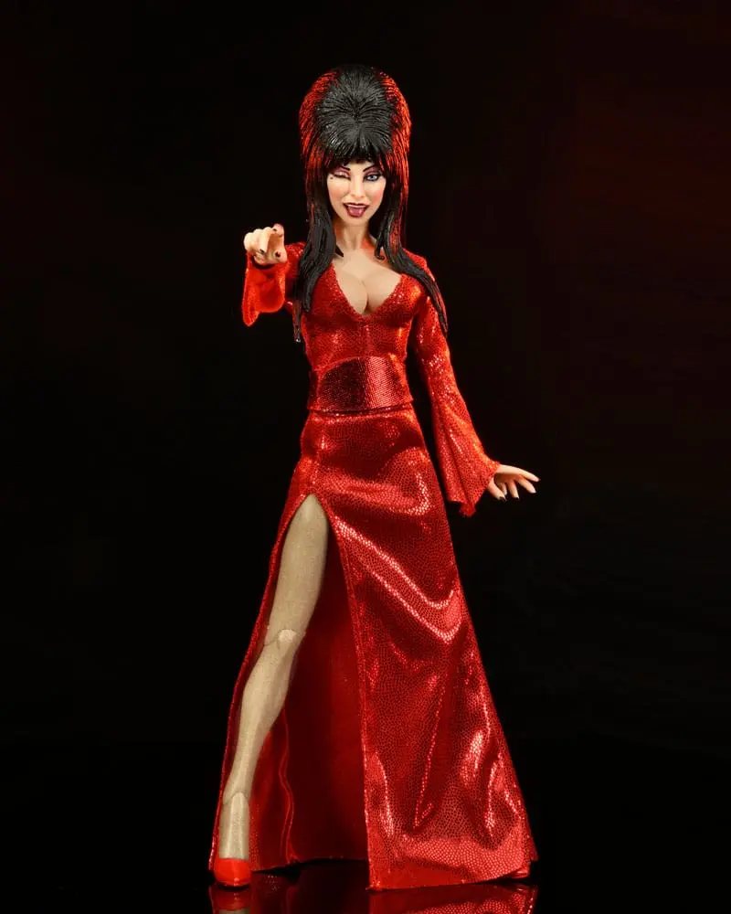 Elvira, Mistress of the Dark Clothed Actionfigur Red, Fright, and Boo 20 cm termékfotó