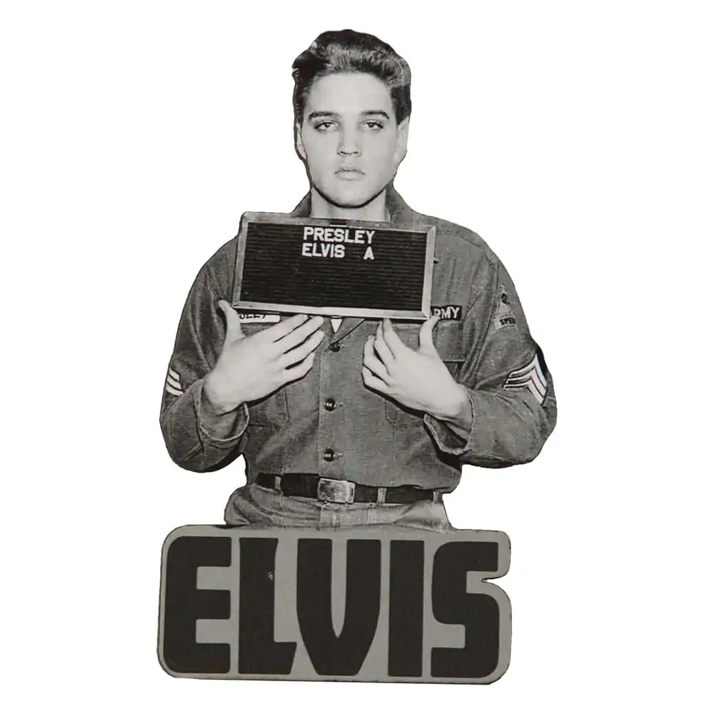 Elvis: Enlistment Photo Funky Chunky Magnet termékfotó