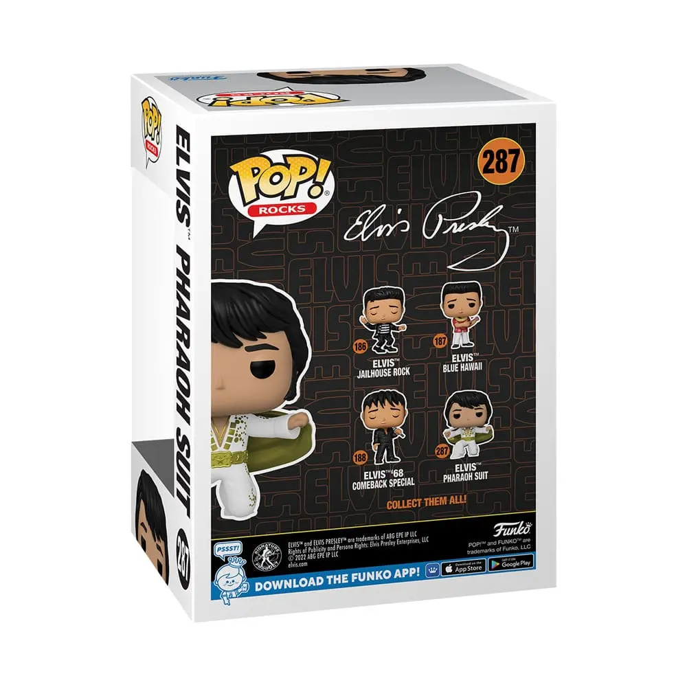 Elvis Presley POP! Rocks Vinyl Figur Elvis Pharaoh Suit 9 cm Produktfoto