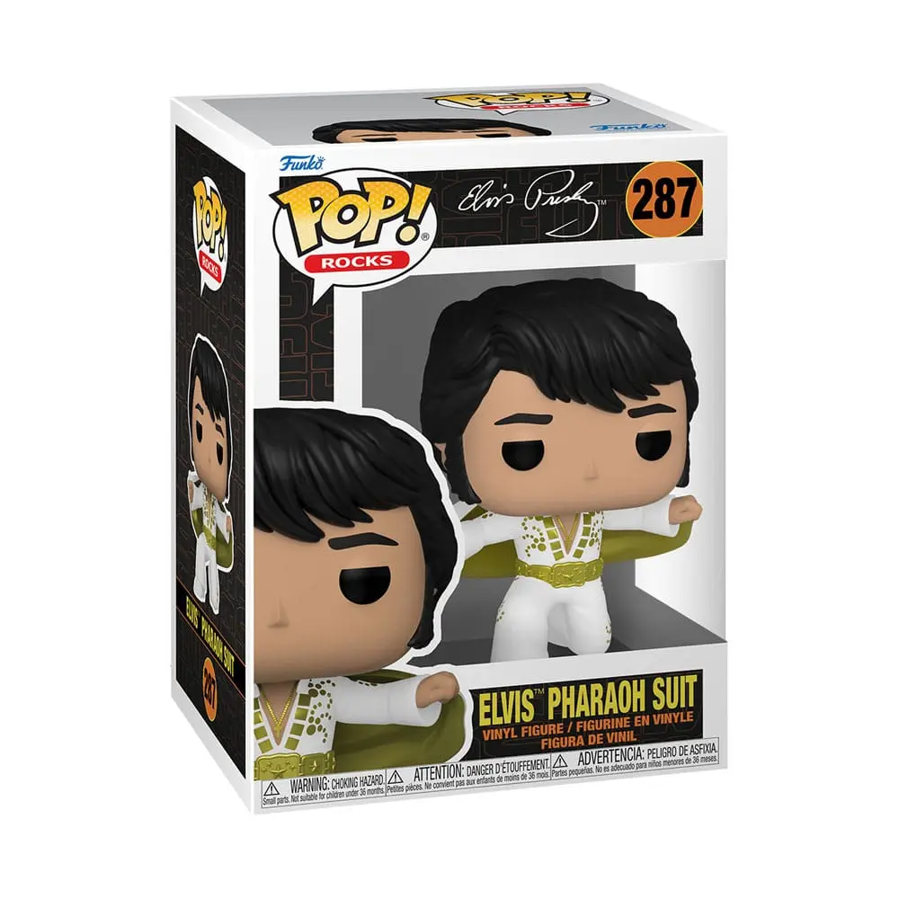 Elvis Presley POP! Rocks Vinyl Figur Elvis Pharaoh Suit 9 cm Produktfoto